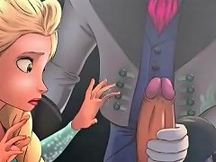 A Porn Video Featuring A Man With A Large Penis Engaging In Sexual Activity With A Toon